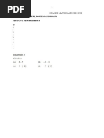 Grade 8 Maths Igcse