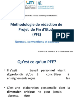 PFE - PPT1 - Méthodologie de Rédaction Du Mémoire - 221221