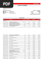 Account Statement