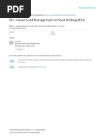 PLC-based Load Management in Steel Rolling Mills