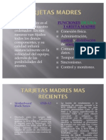 TARJETAS MADRES Tarea