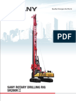 Sany Sr280 R II 280 KN M Torque Piling Rig