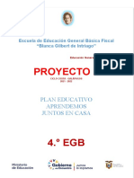 4to EGB PROYECTO Numero 2 Corregido