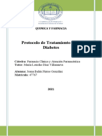 Protocolo para Prevención Contra La Diabetes