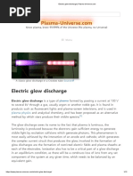 Electric Glow Discharge