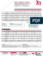 Les Horaires Pour La Période Du 2 Juillet Au 10 Décembre