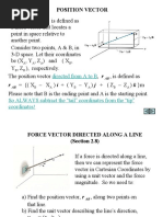 Position Vector: Directed From A To B