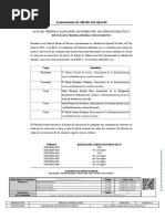 Acta Corrección Prueba Práctica y Resultados Prueba Conocimientos