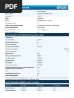 Loan Account Statement For T88Erfhf155748: Component Due (RS.) Receipt (RS.) Overdue (RS.)