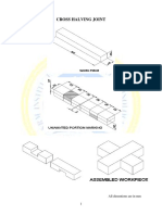 Ex No - 1 Crosshalving Joint