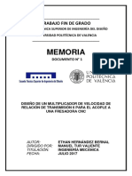 HERNÁNDEZ - Diseño de Multiplicador de Velocidad de Relación de Transmisión 6 para El Acople A Un...