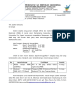 Undangan Pertemuan Wawancara Mendalam Model Adopsi Dan Evaluasi RME Di Indonesia - RS