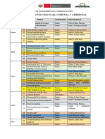 Calendario Cívico Escolar 2022