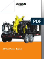 Logan Power Swivel 85 Ton Instruction Manual