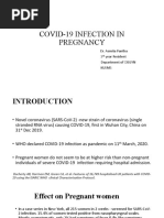 Covid-19 Infection in Pregnancy: Dr. Asmita Pantha 3 Year Resident Department of OBGYN Kusms