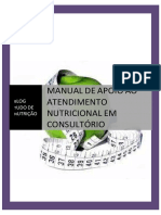 Manual de Apoio Ao Atendimento Nutricional em Consultório