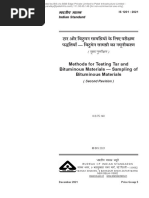 Methods For Testing Tar and Bituminous Materials - Sampling of Bituminous Materials