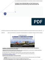 Llamado A Concurso Externo para Profesores - As Provisionales Interinos - As (Ppi) y Profesores - As Ayudantes (Pa) para Registro de Elegibles