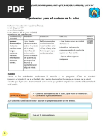 Sesion de Comunicación Experiencias Sobre El Cuidado de La Salud Martes 07-06-2022