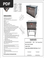 In-Situ Cocina Horno Pizzero de 18 Moldes Tecno Calor