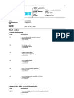 Fault Codes: STO U Andriiv