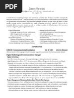 James Saracini Resume