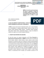 CASACIÓN #12736-2016 LIMA ESTE. Sala de Derecho Constitucional y Social Permanente. INTERRUPCIÓN DE LA PRESCRIPCIÓN. 19 Págs