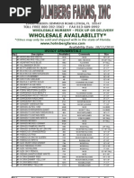 Wholesale Availability : Wholesale Nursery - Pick Up or Delivery