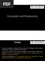 Chapter 3 - Ecosystem and Biodiversity