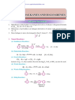 CBSE Class 12 Chem Notes Question Bank Haloalkanes and Haloarenes PDF