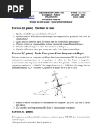 Examen Session Rattrapage CM Et CAC GCV2 2020 2021