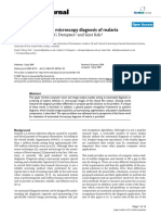 Malaria Journal: Computer Vision For Microscopy Diagnosis of Malaria