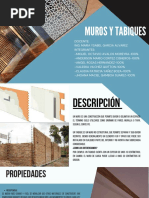 Muros y Tabiques