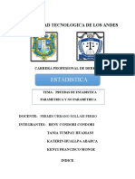 Pruebas de Estadistica Parametricas y No Parametricas