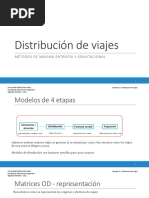 Semana 3 - Distribución de Viajes