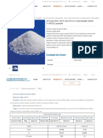 Sample Alumunium Sulphate