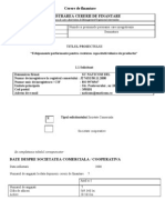 Proiect Managementul Proiectelor Europene