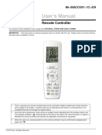 User's Manual: Remote Controller