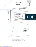 Fire Control Panel FS4000: Revision 11/01.17