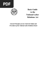 NLRB's Basic Guide To The National Relations Act - 2022