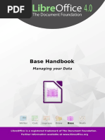 Libreoffice 4.0 Base Handbook Course