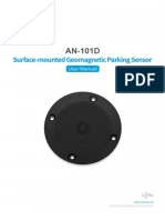 AN-101D Parking Sensor User Manual-202011-V1.3