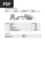 Cat 14H Grader (ASE) : Fuel Burn