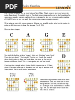 CAGED System Basics - Overview