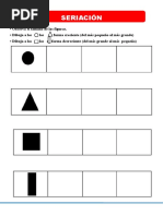 Seriacion para Ninos de 5 Anos