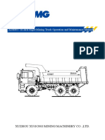 XDR80T Tri-Axle Rigid Mining Truck Operation and Maintenance Manual