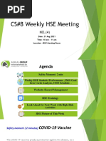 CS8 Hse Weekly Meeting #04