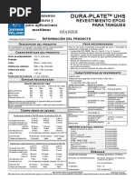 Duraplate Uhs - Hoja Tecnica