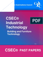 Csec Industrial Technology: Building and Furniture Technology