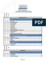 Alliedeaglesupplies-Issa Facility Cleaning Checklist